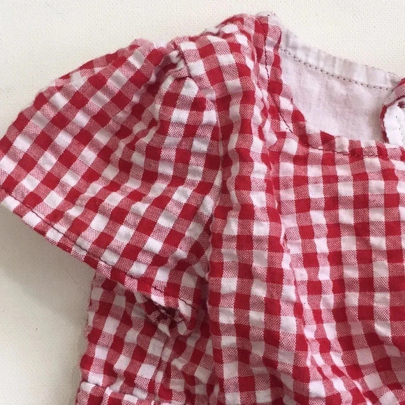 Tucker+Tate Red and White Checker Gingham Dress - Picture 4 of 7